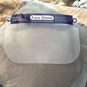 Blue Face Shield. Face Protection for crafts or public areas